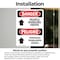 Signmission Safety Culture Sign, 10 in Width, Vinyl Decal, Rectangle, Bilingual OS-2PACK-DS-D-1014-VS-1517 - alternate 3